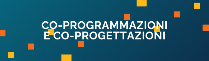Co-programmazioni e co-progettazioni