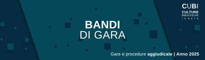 Gare e procedure aggiudicate - 2025